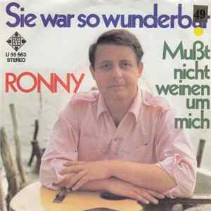 Ronny - Sie War So Wunderbar / Mußt Nicht Weinen Um Mich FLAC