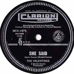 The Valentines - She Said FLAC
