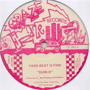 Dion D - Yard Beat Is Fine FLAC