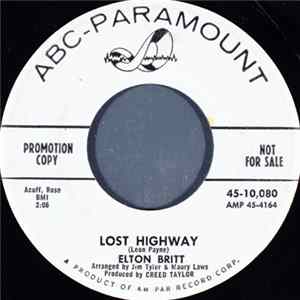 Elton Britt - Lost Highway / A Convict And A Rose FLAC