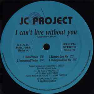 JC Project - I Can't Live Without You FLAC