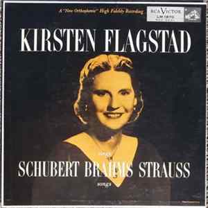 Kirsten Flagstad - Sings Schubert Brahms Strauss Songs FLAC