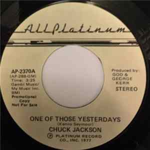 Chuck Jackson - One Of Those Yesterdays FLAC