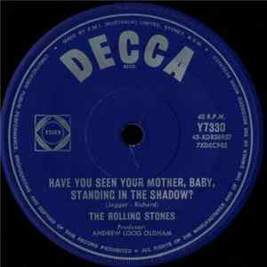 The Rolling Stones - Have You Seen Your Mother, Baby, Standing In The Shadow? / Who's Driving Your Plane FLAC