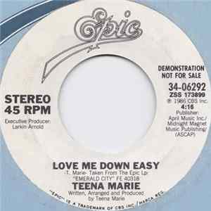 Teena Marie - Love Me Down Easy FLAC