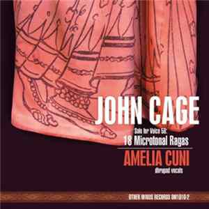 Amelia Cuni - Solo For Voice 58 : SONG BOOKS – 18 microtonal ragas (1970) FLAC