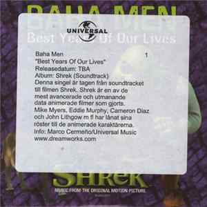 Baha Men - Best Years Of Our Lives FLAC