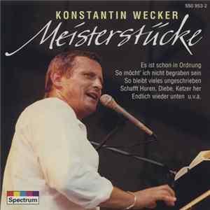 Konstantin Wecker - Meisterstücke FLAC