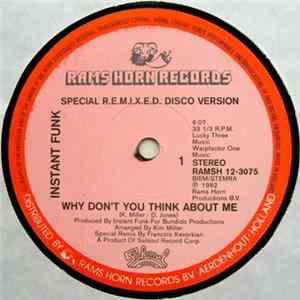 Instant Funk - Why Don't You Think About Me (Special R.E.M.I.X.E.D. Disco Version) FLAC