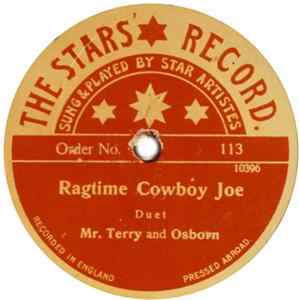Mr. Terry And Osborn - Ragtime Cowboy Joe / The Ragtime Goblin Man FLAC