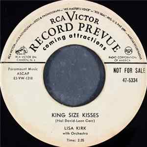 Lisa Kirk - King Size Kisses FLAC