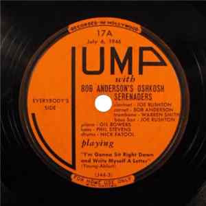 Bob Anderson's Oshkosh Serenaders - I'm Gonna Sit Right Down And Write Myself A Letter / September In The Rain FLAC
