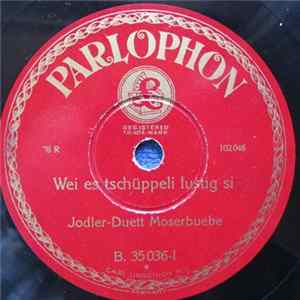 Jodler-Duett Moserbuebe - Wei Es Tschüppeli Lustig Si / Zürich, Du Holde Feine FLAC