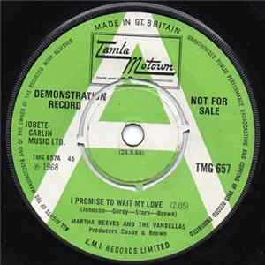 Martha Reeves And The Vandellas - I Promise To Wait My Love FLAC