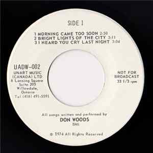 Don Woods - Morning Came Too Soon FLAC