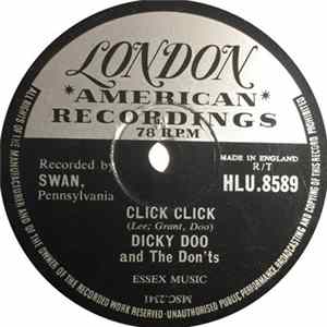 Dickey Doo And The Don'ts - Did You Cry / Click Click FLAC