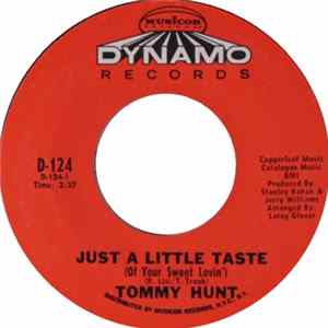Tommy Hunt - Just A Little Taste / Born Free FLAC