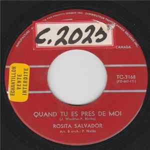 Rosita Salvador - Quand Tu Es Pres De Moi / Mon Coeur Est En Vacances FLAC