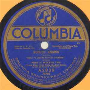 Hickman Trio - Nobody Knows / Wonderful Pal FLAC