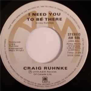Craig Ruhnke - I Need You To Be There FLAC