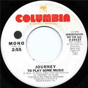 Journey - To Play Some Music FLAC