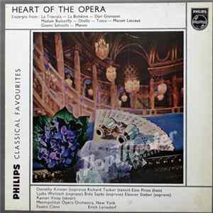 Verdi, Puccini, Mozart . Massenet, Metropolitan Opera Orchestra, New York Conducted By Fausto Cleva And Erich Leinsdorf - Heart Of The Opera FLAC