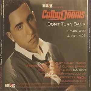 Colby O'Donis - Don't Turn Back FLAC