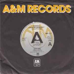 Split Enz - Nobody Takes Me Seriously FLAC