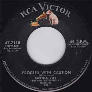 Eartha Kitt With Hugo Winterhalter's Orchestra - Proceed With Caution / If I Can't Take It With Me (When I Go) FLAC