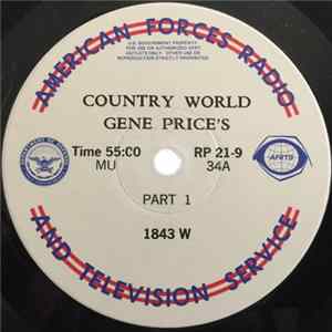 Gene Price / Don Tracy - Gene Price's Country World / Don Tracy FLAC