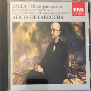 Alicia De Larrocha - Manuel De Falla - Obras Para Piano FLAC