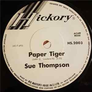 Sue Thompson - Paper Tiger FLAC