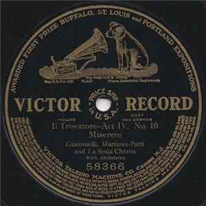 Giacomelli, Martinez-Patti, La Scala Chorus - Il Trovatore—Act IV. No. 16 Miserere FLAC