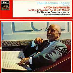 Haydn, Sir Thomas Beecham, Bart., C.H., Royal Philharmonic Orchestra - Symphonies Nos. 94 'Surprise' & 96 'Miracle' FLAC