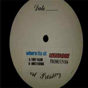 Tony Faline - Where It's At FLAC