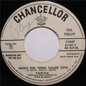 Fabian - About This Thing Called Love FLAC