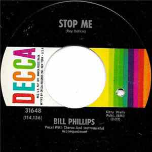 Bill Phillips - Stop Me / Stepping Out FLAC