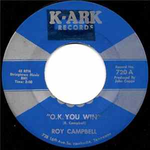 Roy Campbell - O.K. You Win FLAC