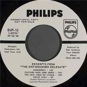 Unknown Artist - Excerpts From "The Distinguished Delegate" FLAC