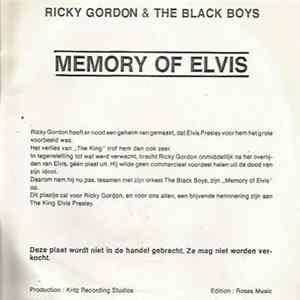 Ricky Gordon, The Black Boys - Memory Of Elvis FLAC
