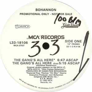 Bohannon - The Gang's All Here FLAC