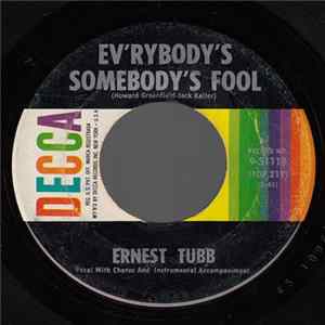 Ernest Tubb - Everybody's Somebody's Fool / Let The Little Girl Dance FLAC