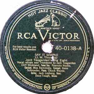 Jack Teagarden's Big Eight - Say It Simple / A Jam Session At Victor FLAC