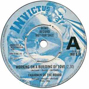 Chairmen Of The Board - Working On A Building Of Love FLAC