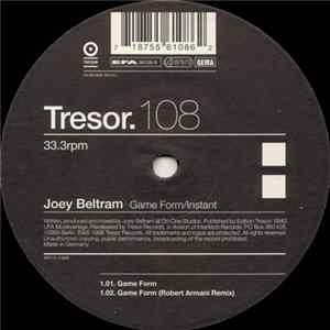 Joey Beltram - Game Form / Instant FLAC