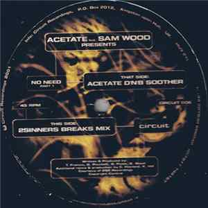 Acetate Feat. Sam Wood - No Need (Part 1) FLAC