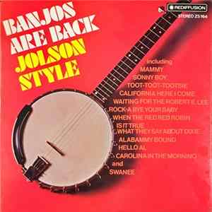 Various - Banjos Are Back Jolson Style FLAC
