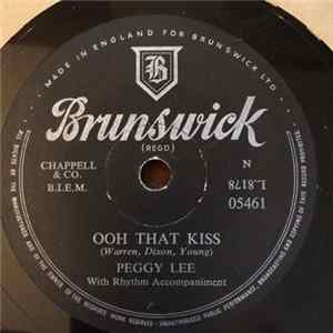 Peggy Lee - Ooh That Kiss / Oh! No! FLAC