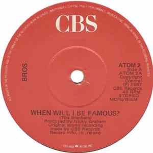 Bros - When Will I Be Famous? FLAC