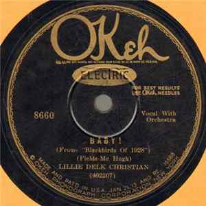 Lillie Delk Christian - Baby! / I Must Have That Man! FLAC